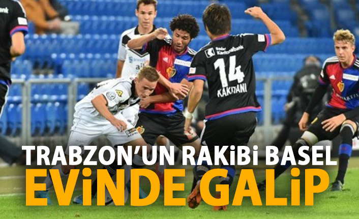 Trabzonspor’un rakibi Basel evinde galip