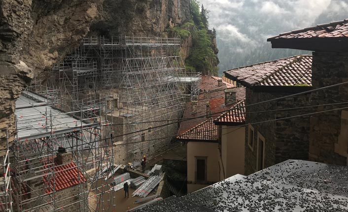 Sümela Manastırı’ndaki yapılar korumaya alındı