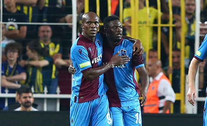 Trabzonspor'un muhteşem ikilisi Nwakaeme ve Ekuban