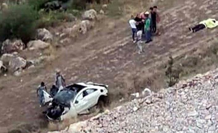 50 metrelik uçurumdan yuvarlandılar!