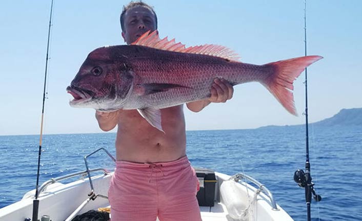Tam 20 kilogram! Ege sularında...