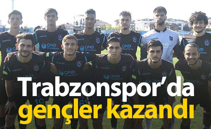 Trabzonspor'da gençler Cafer'le kazandı