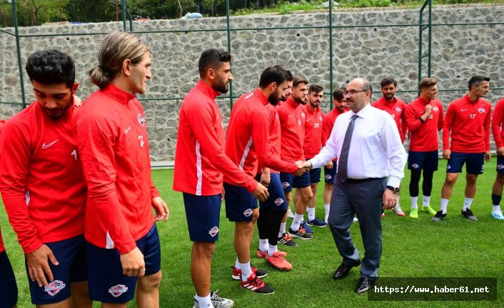 Vali Ustaoğlu'ndan Trabzon FK'ya ziyaret