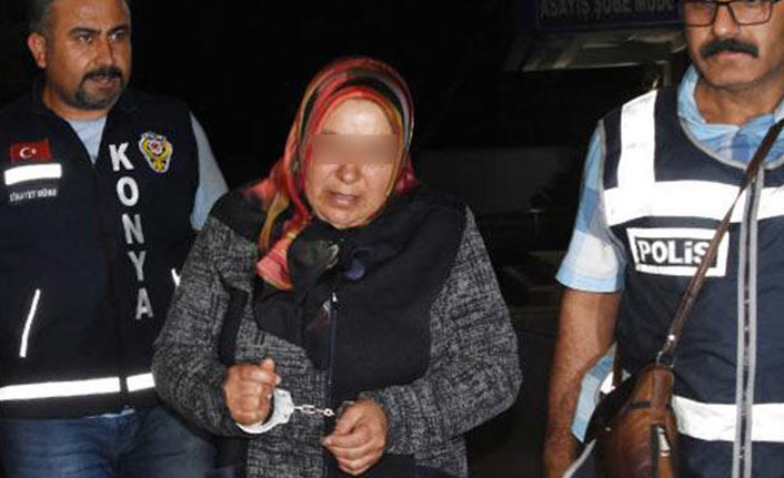 Kocasını, başına keserle 10 kez vurarak öldürmüş