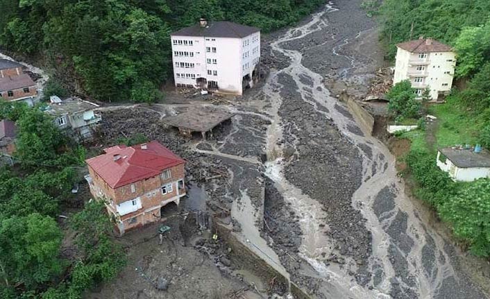 Araklı'da selde kaybolanlar için yeni gelişme!