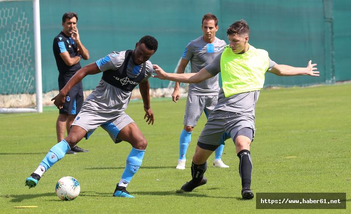 Trabzonspor, Gençlerbirliği maçı hazırlıklarını sürdürdü