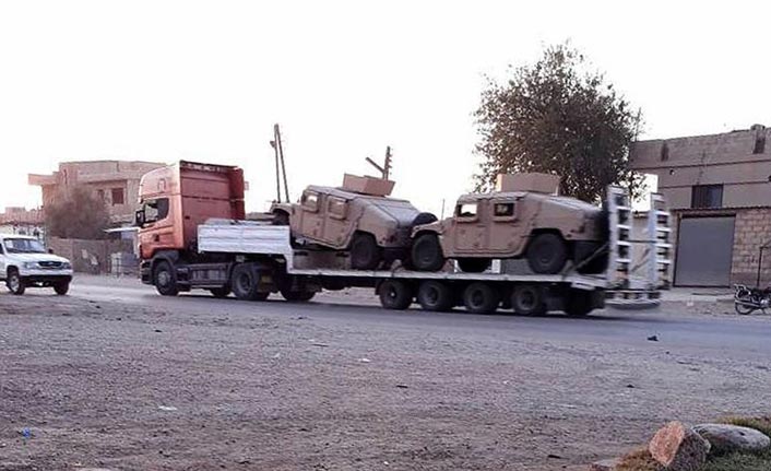 ABD YPG/PKK işgalindeki bölgeye sevkiyatlarını sürdürüyor