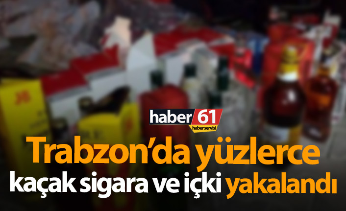 Trabzon’da kaçakçılara darbe. 09.09.2019