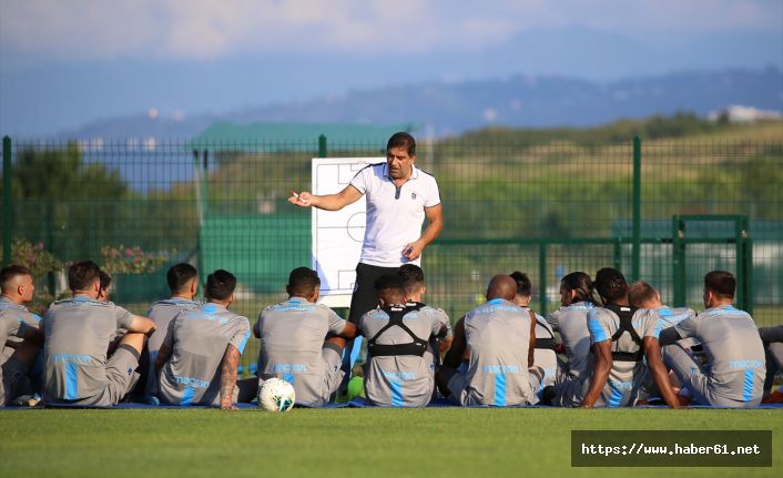Trabzonspor Gençlerbirliği hazırlıklarını sürdürdü