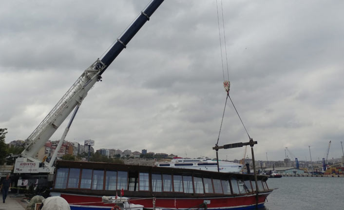 Restoran teknesi battı!