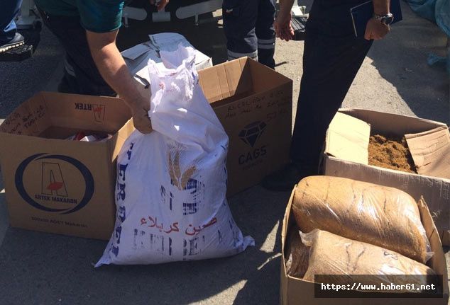 132 kilo kaçak tütün imha edildi