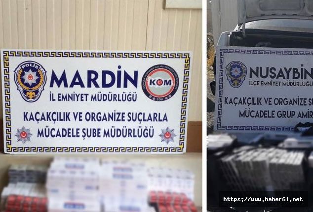 12 bin 74 paket gümrük kaçağı sigara ele geçirildi
