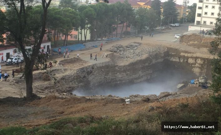 Trabzon'da korkutan patlama!