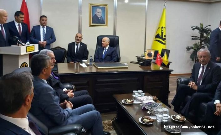 Devlet Bahçeli Bayburt'ta