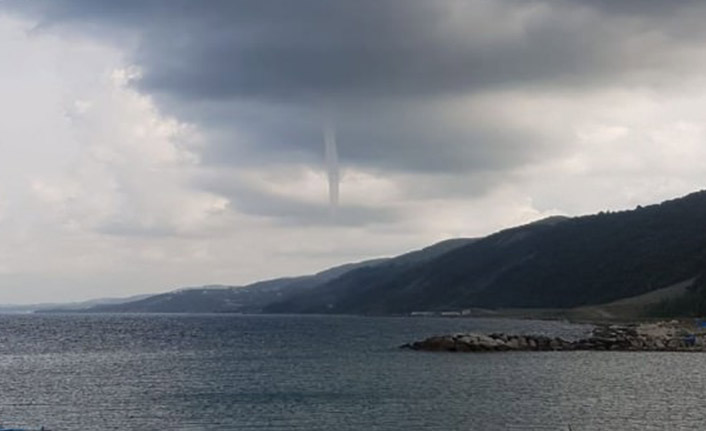 Sinop'ta hortum korkuttu