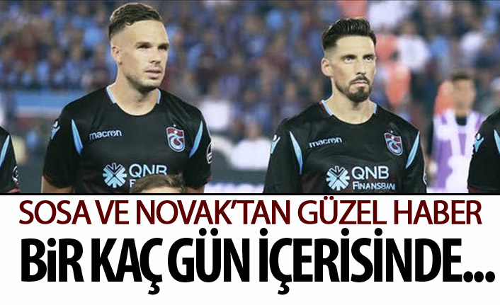 Trabzonspor'da Sosa ve Novak müjdesi