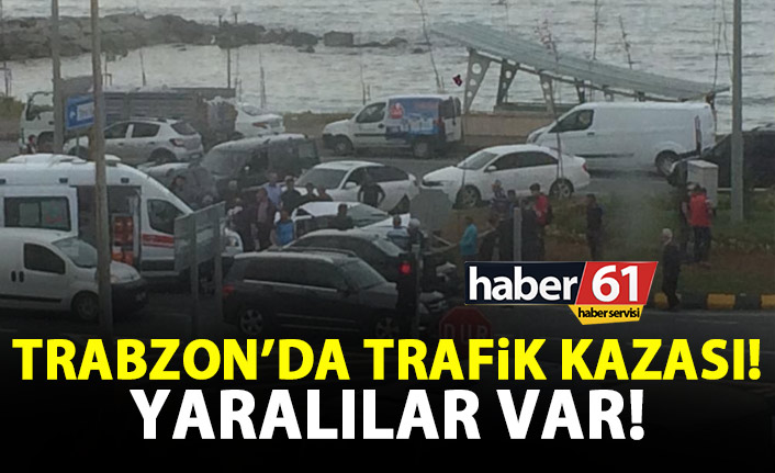Arsin’de üç aracın karıştığı kazada iki kişi yaralandı