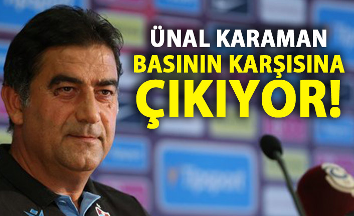 Ünal Karaman ve Pereira basının karşısına çıkacak!