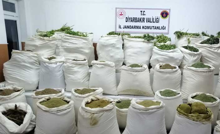 PKK'nın finans kaynağına darbe: 1 ton esrar, 6 milyon 718 bin kenevir ele geçirildi