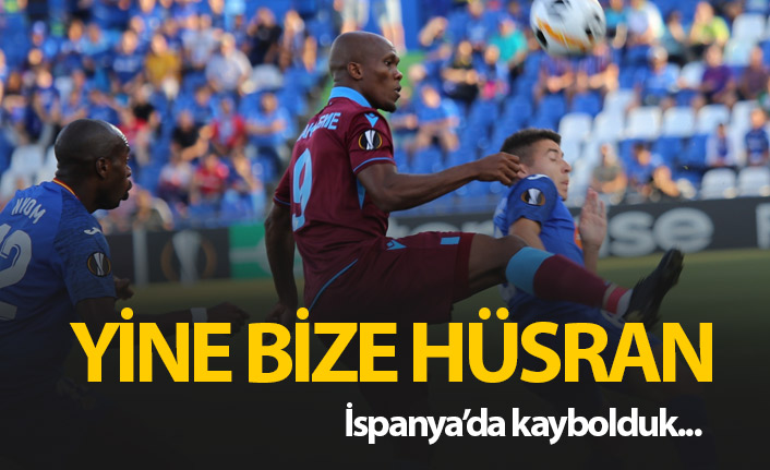 Trabzonspor'dan kötü başlangıç!