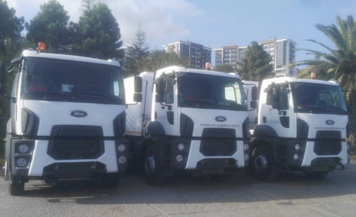 Ankara'dan Trabzon'a 6 temizlik aracı