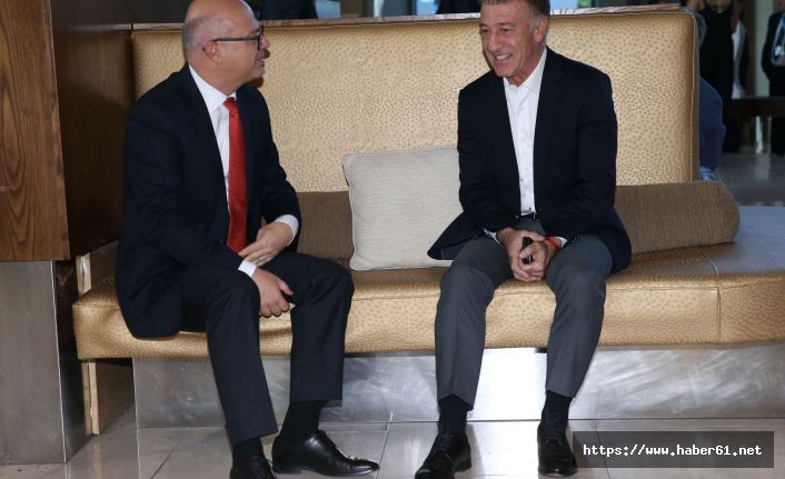 Madrid Büyükelçisinden Trabzonspor'a ziyaret