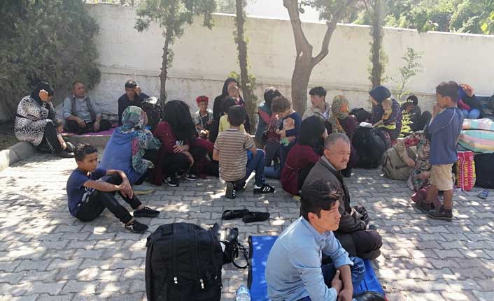 72 kaçak göçmen yakalandı