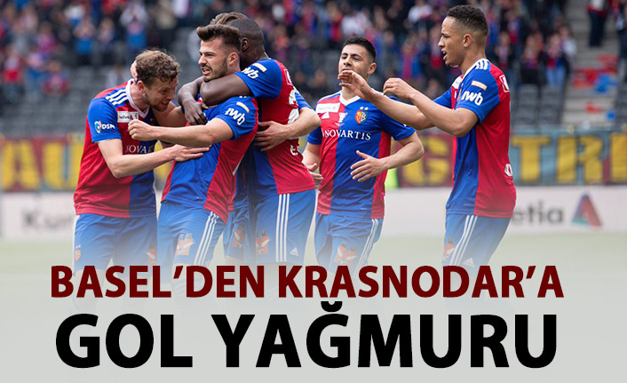 Basel'den Krasnodar'a gol yağmuru