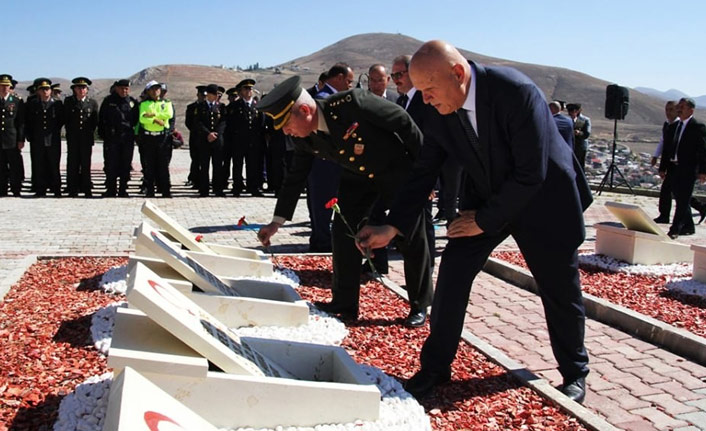 Bayburt'ta Gaziler Günü dolayısıyla tören düzenlendi