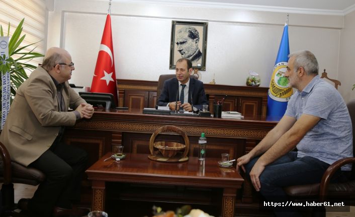 Trabzonspor Artvin futbol Okulundan Orman Bölge Müdürüne ziyaret