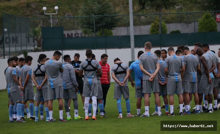 Trabzonspor çalışmalara ara verdi