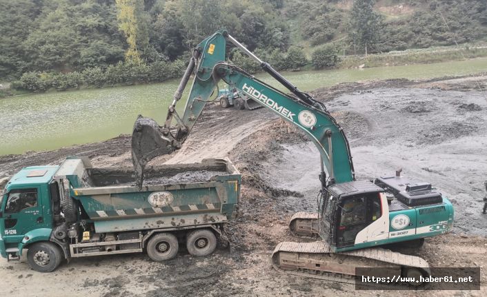 Sera Gölünde temizlik çalışmaları devam ediyor
