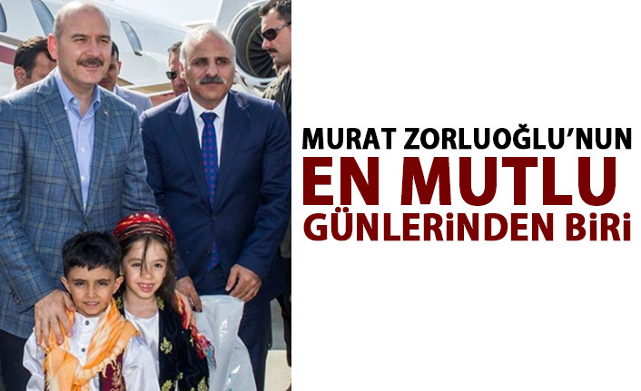 Murat Zorluoğlu’nun en mutlu günlerinden biri..