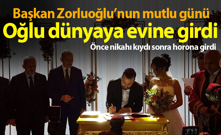 Zorluoğlu ailesinin mutlu günü