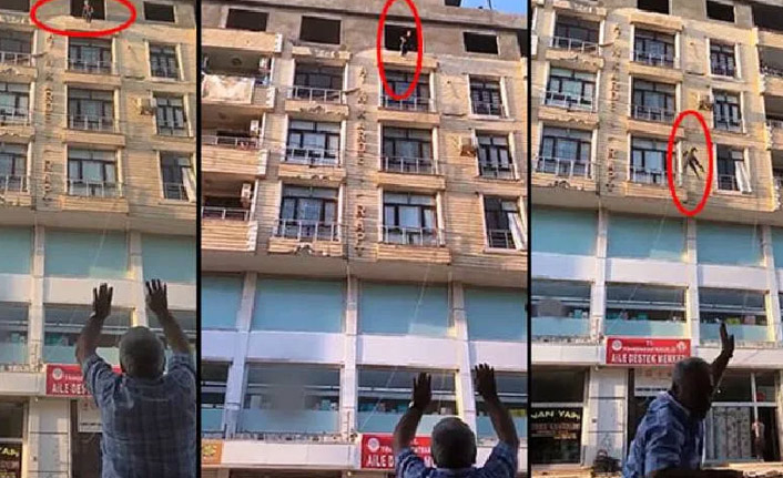 Şanlıurfa'da genç kız 6'ncı kattan boşluğa atladı!