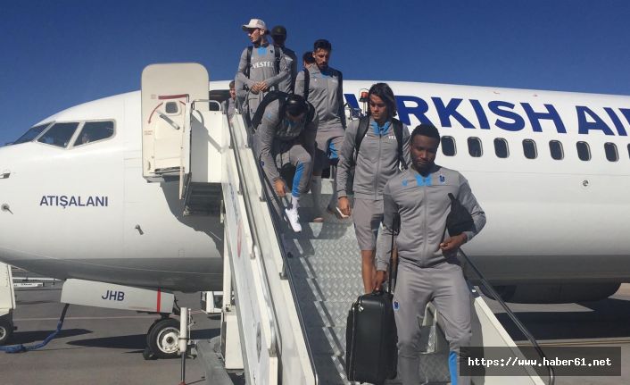 Trabzonspor, Sivas deplasmanına özel uçakla hareket etti