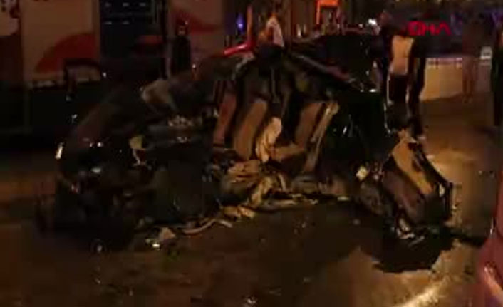 Otomobil ile cip çarpıştı: 2 ölü 6 yaralı!