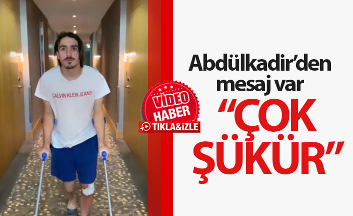 Abdülkadir Ömür: Çok şükür halimize