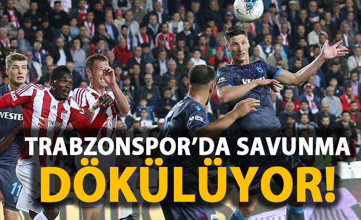 Trabzonspor'un savunması dökülüyor!
