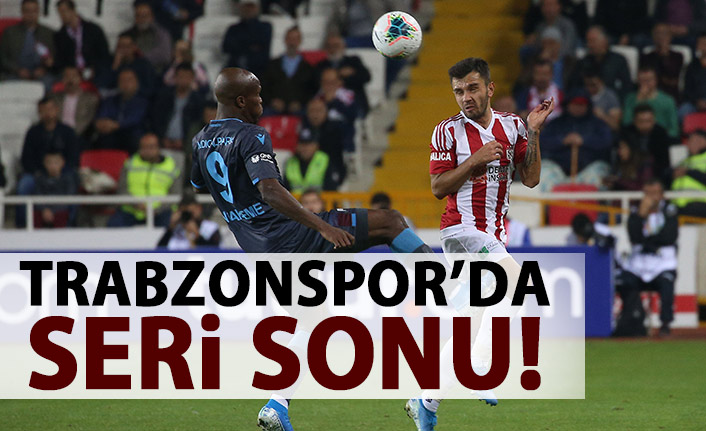 Trabzonspor'da seri sona erdi