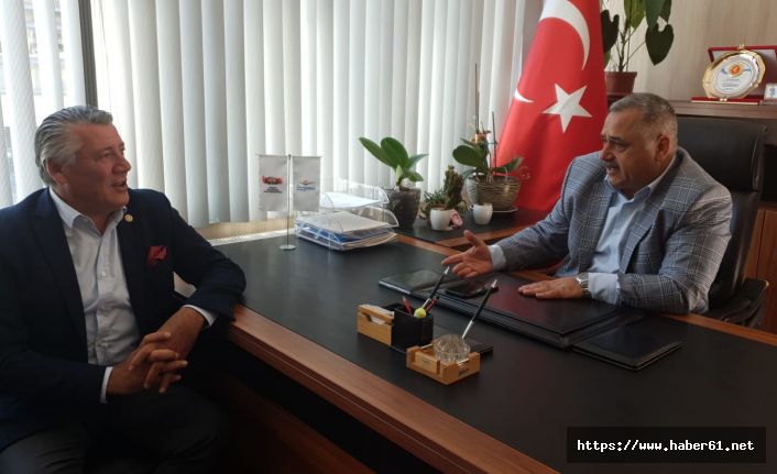 Hüseyin Örs'ten Muhtarlar Federasyonu'na ziyaret