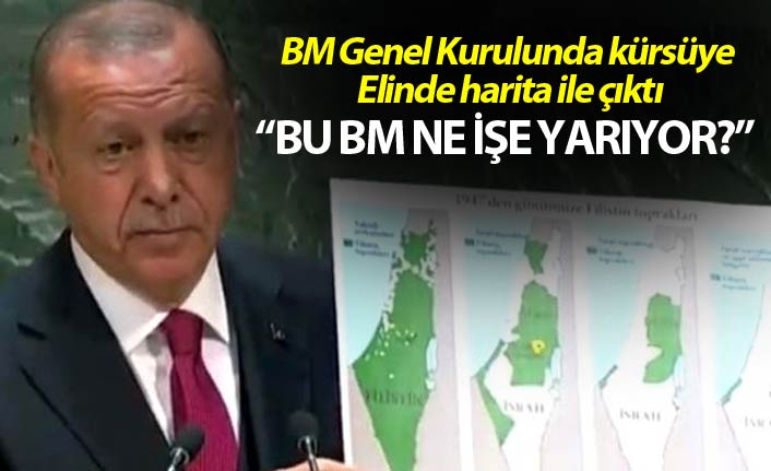 Cumhurbaşkanı Erdoğan'dan BM Genel Kurulu'nda tarihi sözler: Bu BM ne işe yarıyor?
