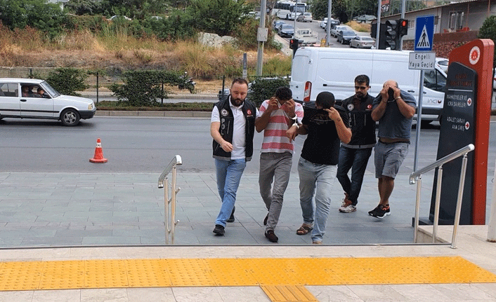 Uyuşturucu operasyonda gözaltına alınan 19 şüpheliden 3’ü adliyede