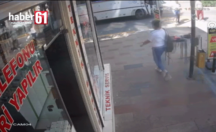 Yaşlı adam otobüsün altında metrelerce sürüklendi!