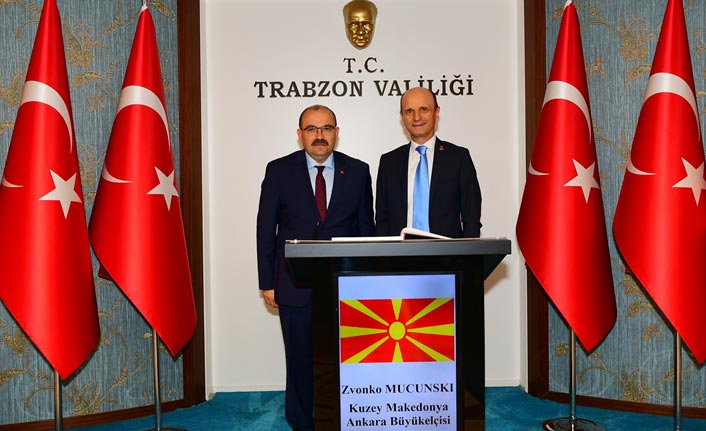 Büyükelçisi Mucunski'den Vali Ustaoğlu'na ziyaret