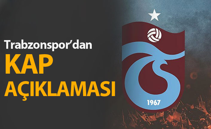 Trabzonspor'dan KAP'a özkaynak bildirimi