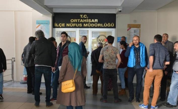 Ortahisar ilçe Nüfus Müdürlüğü'nden önemli uyarı
