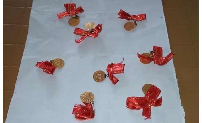 Kabartılması için gönderilen yastıktan...