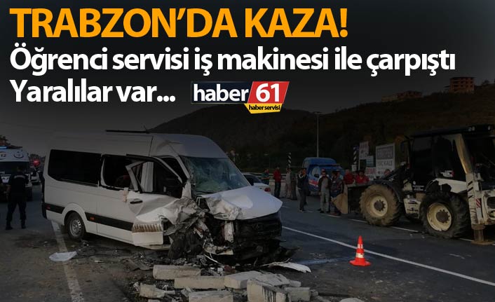Araklı'da kaza: 8 yaralı