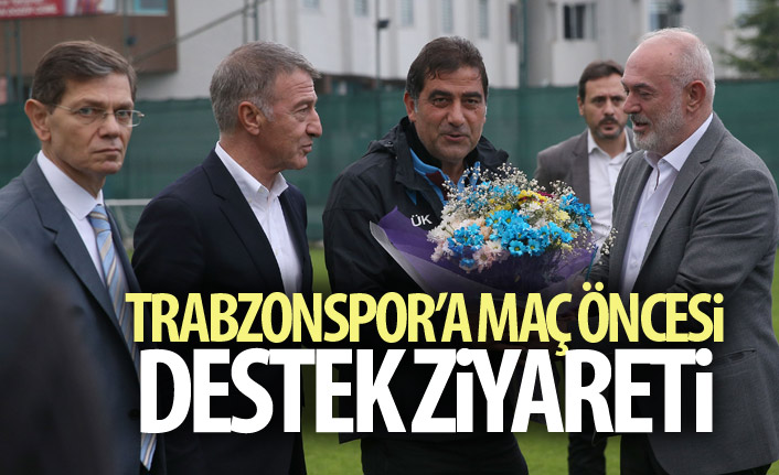 Trabzonspor'a Beşiktaş maçı öncesi büyük destek!